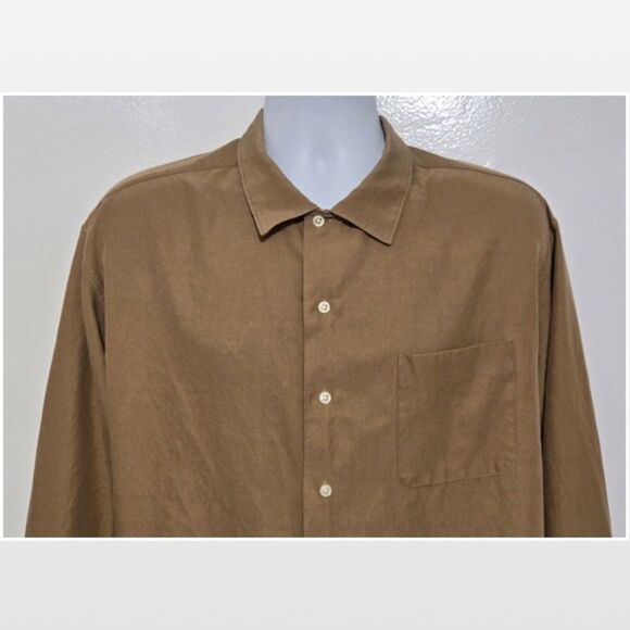 Polo Ralph Lauren Brown Casual Button Down Shirt - Picture 4 of 16